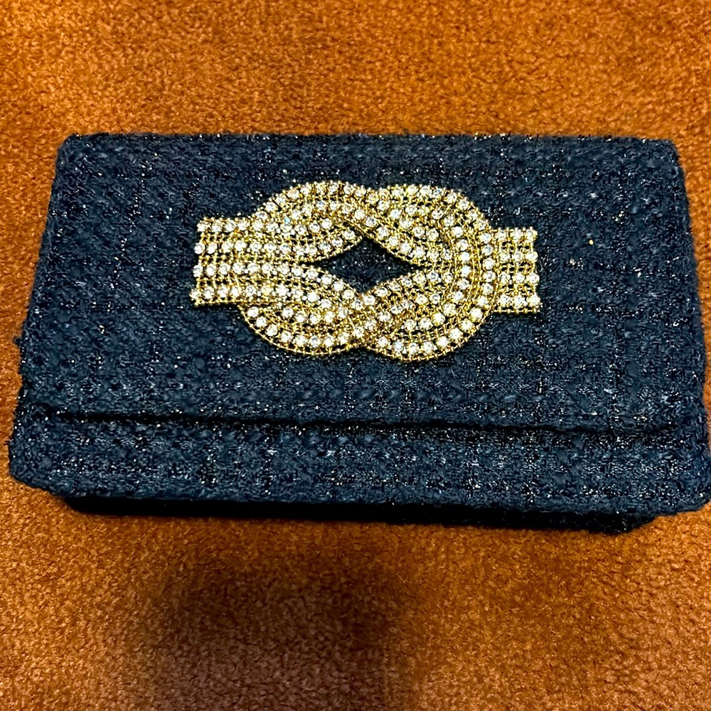 Lisa Lerch Tweed Coco clutch/crossbody bag